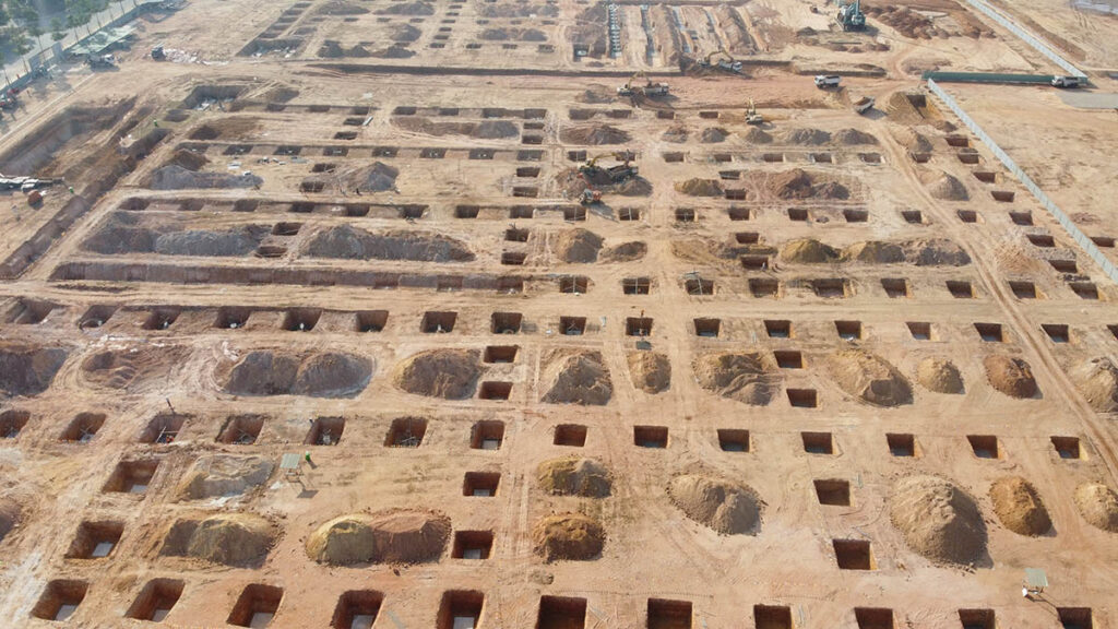 Tiến độ thi công rất nhanh dự án 08 BW Thới Hòa - Bình Dương sau 15 ngày