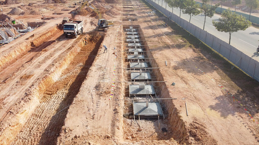 Tiến độ thi công rất nhanh dự án 08 BW Thới Hòa - Bình Dương sau 15 ngày