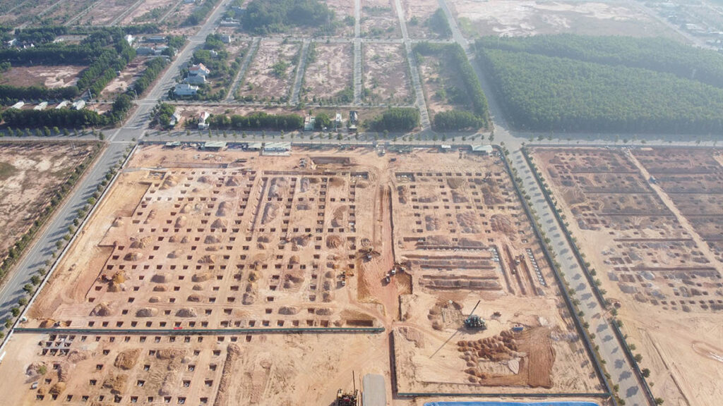 Tiến độ thi công rất nhanh dự án 08 BW Thới Hòa - Bình Dương sau 15 ngày